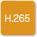「H.265」のアイコン
